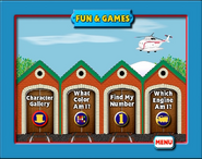 Fun and Games menu