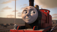 James at Bridlington Goods Yard in Journey Beyond Sodor