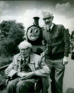 RevWilbertandChristopherAwdryJune1990.jpg (338 KB) Christopher and Wilbert with Thomas, June 1990