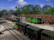 Cattle trucks in Thomas and the Magic Railroad