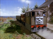 Toby's cross face that appeared in the Clearwater Features... (1984-1986)