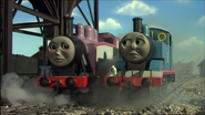 Rosie with Thomas