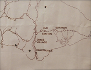 (Note: The map is actually from the Isle Of Wight Railway network, but upside down)