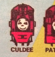 Culdee as depicted on the Rev. W. Awdry's Railway Map (1976)