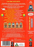 VHS back cover and spine