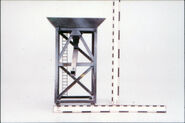 Third series ruler reference of a coal hopper