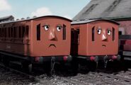 Annie and Clarabel from Emily's New Coaches