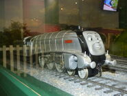 Spencer's model on display in Drayton Manor Resort Exhibition