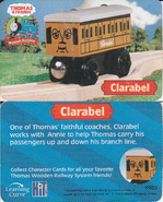 2003 Wooden Railway card (Clarabel)