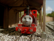 Skarloey's concerned/worried face that appeared in both the fourth and tenth series (1994, 2006)