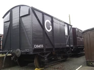A GWR ventilated van in real-life