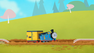 Thomas stuck in the mud pit