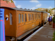 Annie and Clarabel in their weathering looks