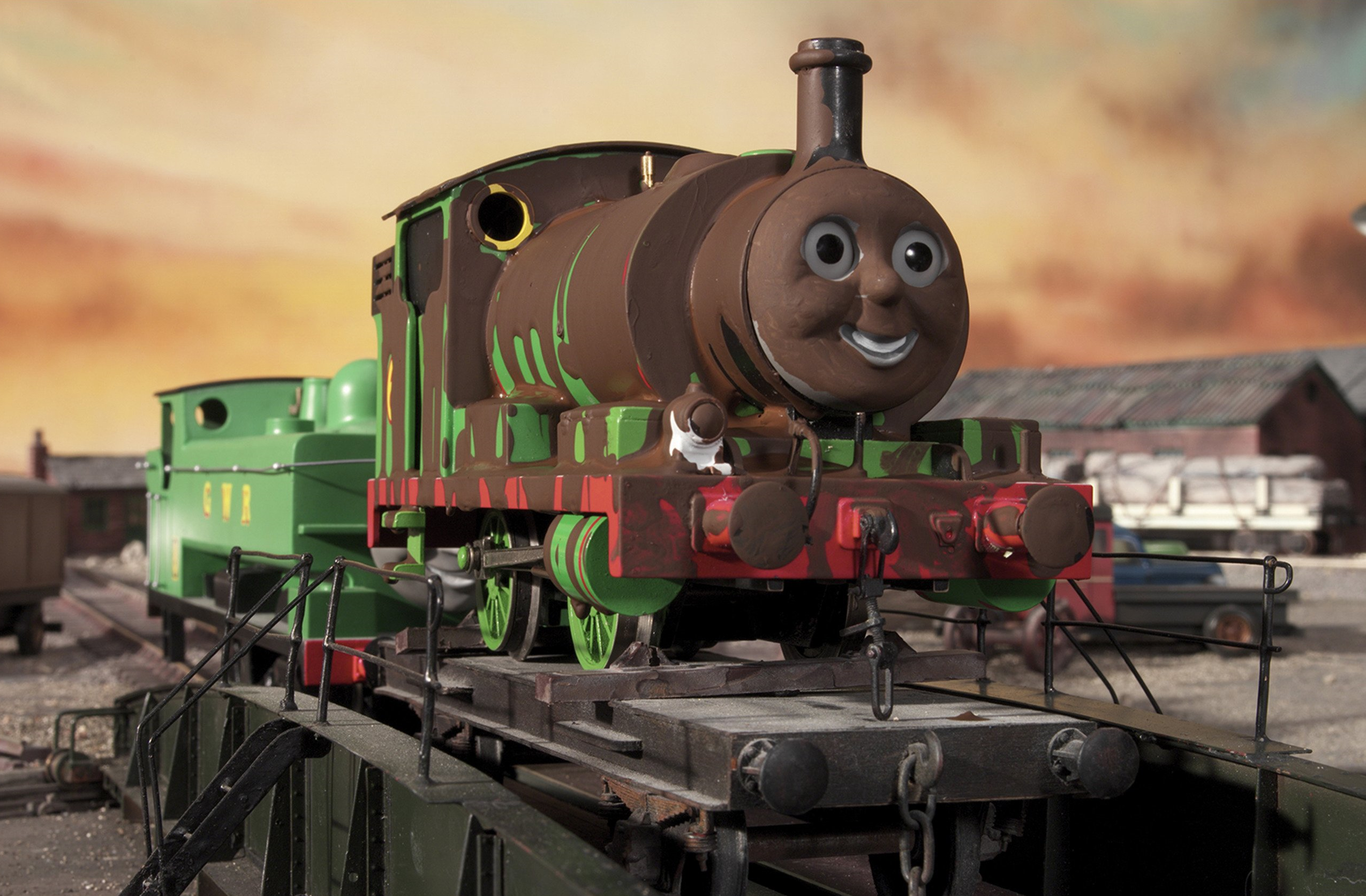 Percy S Chocolate Crunch Thomas The Tank Engine Wikia Fandom - thomas the tank engine made up crashes roblox