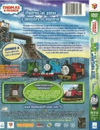 Mexican DVD back cover and spine