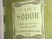 A sign for the Island of Sodor