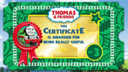 Henry's Really Useful Certificate