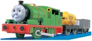 Plarail Percy with Fuel Tanker and truck