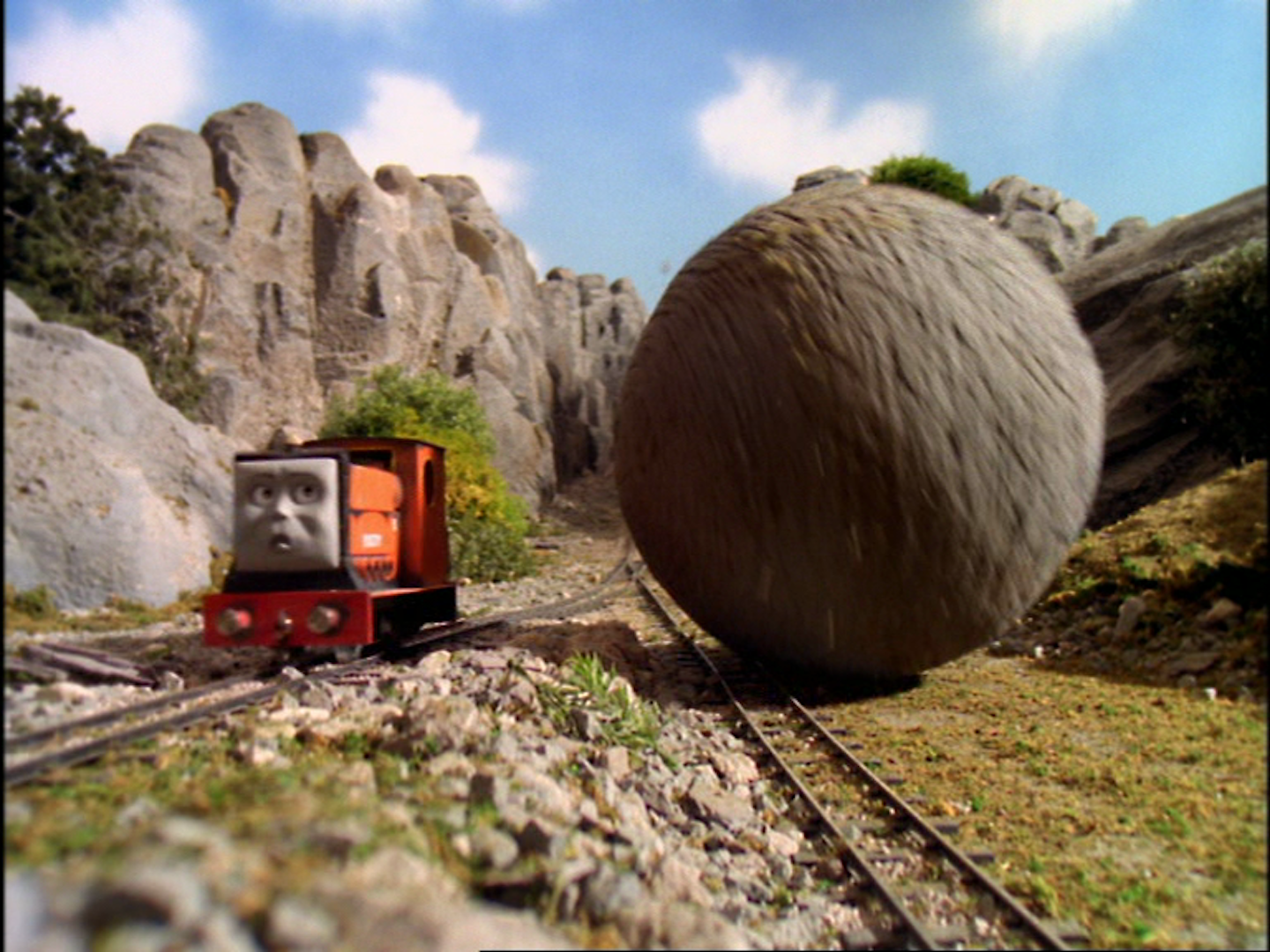 Rusty And The Boulder Thomas The Tank Engine Wikia Fandom - roblox rusty and the boulder