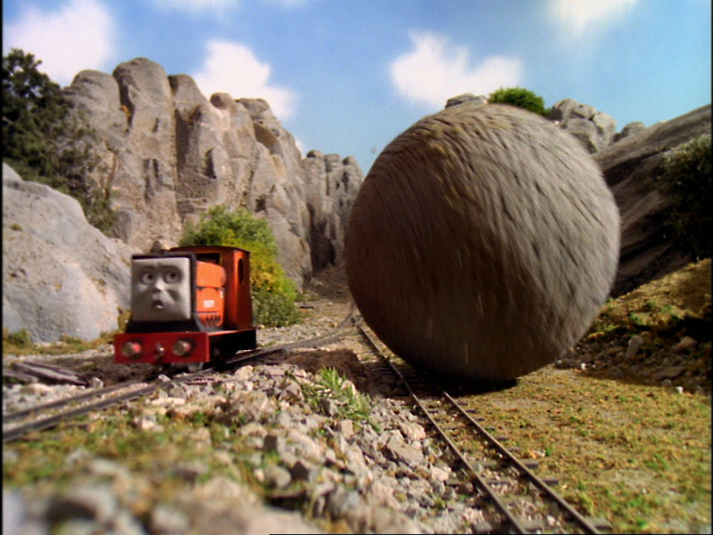 Rusty And The Boulder Thomas The Tank Engine Wikia Fandom - rusty and the boulder roblox