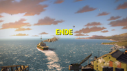 German "End" title card