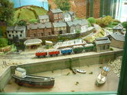 Bluff's Cove Station at Drayton Manor with Bulstrode