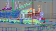 Wireframe renderings of the Learning Segment