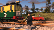 Winston with Philip and Sir Topham Hatt in the twenty-first series