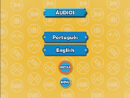 Brazilian DVD Language Selection menu