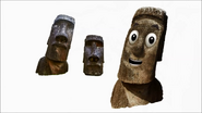 Thomas as a Moai