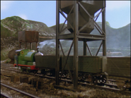 A coaling tower at the Coal Mines in the fifth series