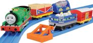 Percy and Circus Wagons