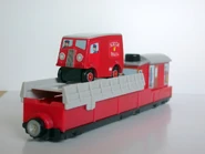 Bandai TECS Sodor Mail Van With Low Loader