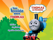Latin American DVD Main menu (Spanish only version)