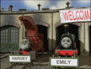 Nameboard with Harvey