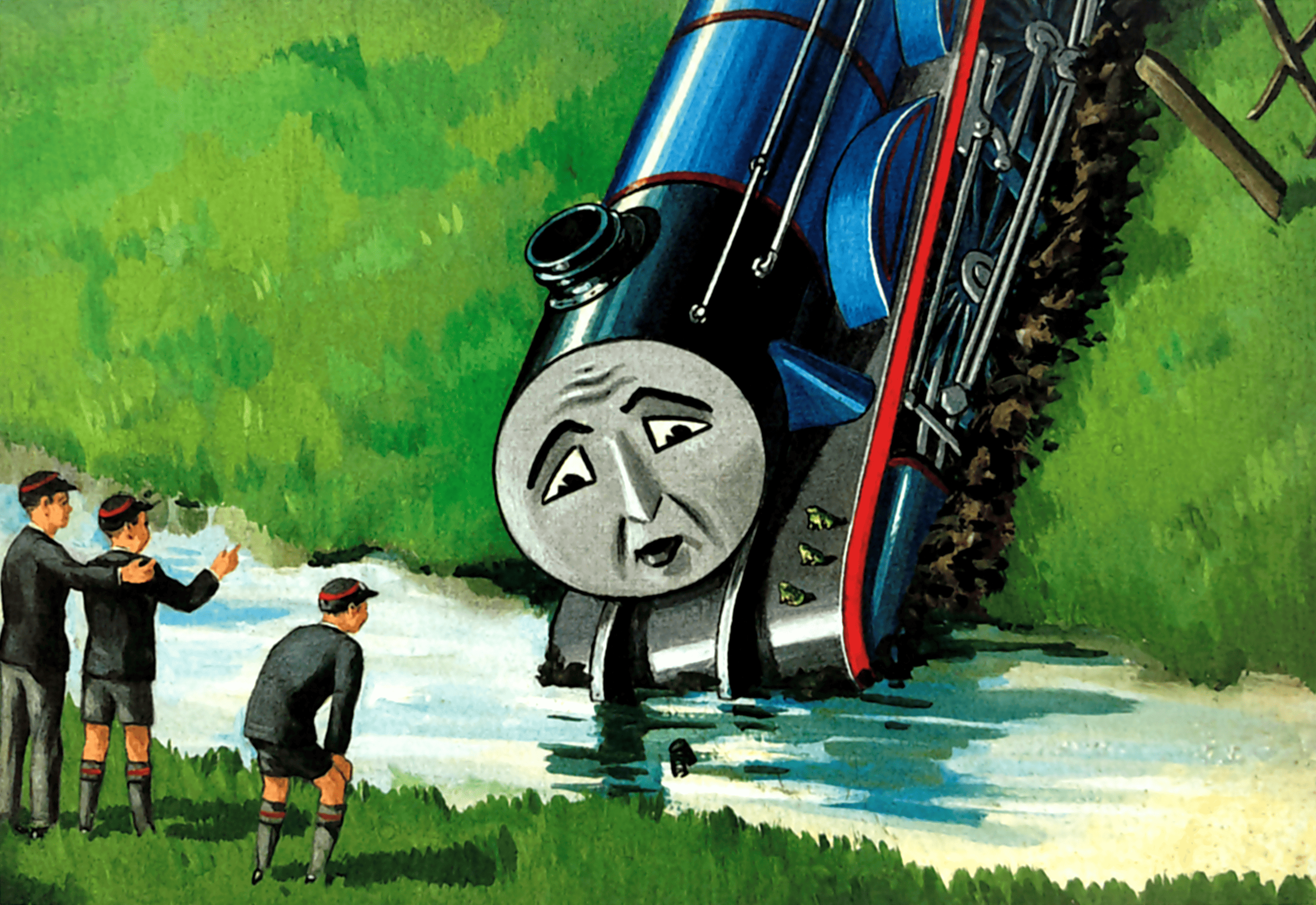 Silly Old Gordon Fell in a Ditch | きかんしゃトーマス Wikia | Fandom