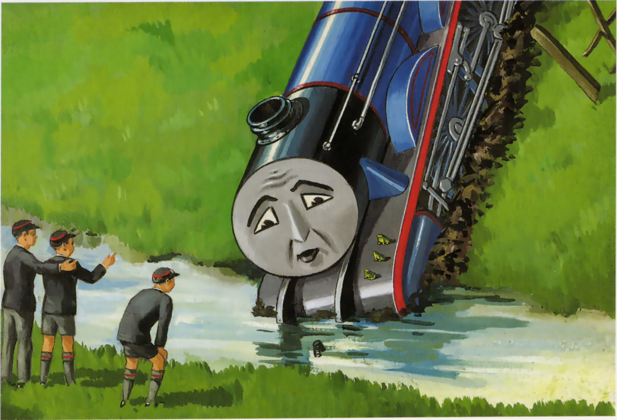 Silly Old Gordon Fell in a Ditch | きかんしゃトーマス Wikia