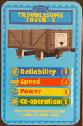 Troublesome Truck #2 Top Trumps Card