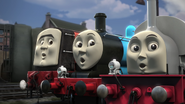 Norman with Edward and Stanley in The Great Race