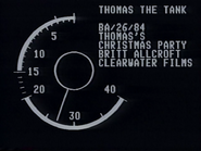 Countdown before Thomas' Christmas Party from some 1994 releases.