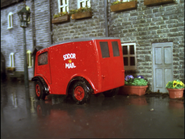 The mail van