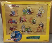 Number-based wooden puzzle