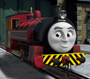 Victor at the Sodor Steamworks