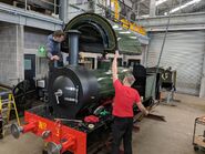 Sir Haydn's new boiler