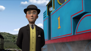 Mr. Percival with Thomas in the sixteenth series