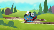 The twisty track in Sodor Sings Together