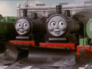 Donald and Douglas with their snowploughs