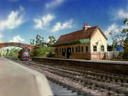 Toby at Lower Tidmouth station