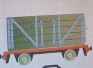 Green Troublesome Truck side-view promotional art