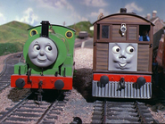 Percy with Toby